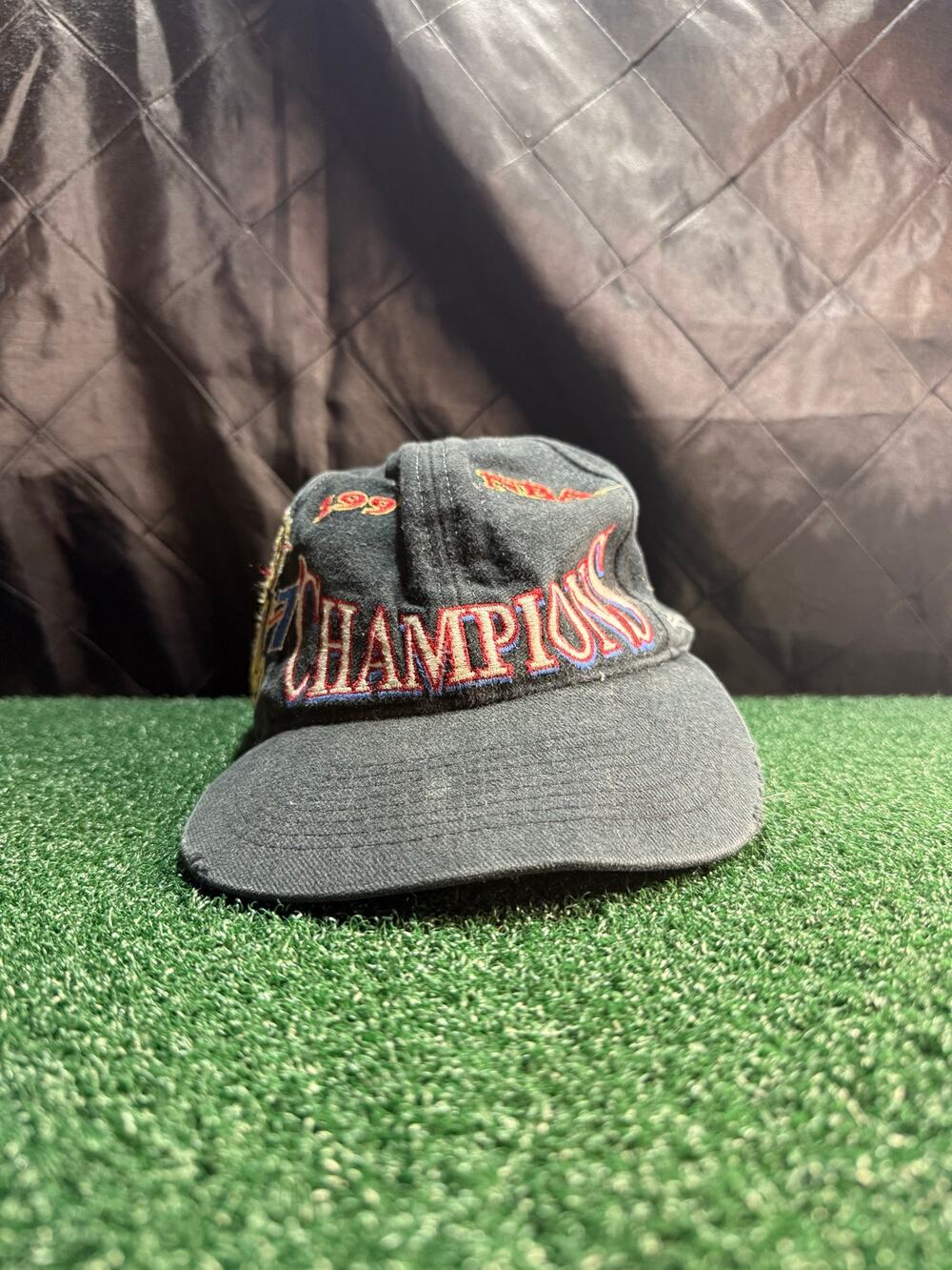 Vintage 1997 NBA Champs NWT Blank Snapback Hat Error
